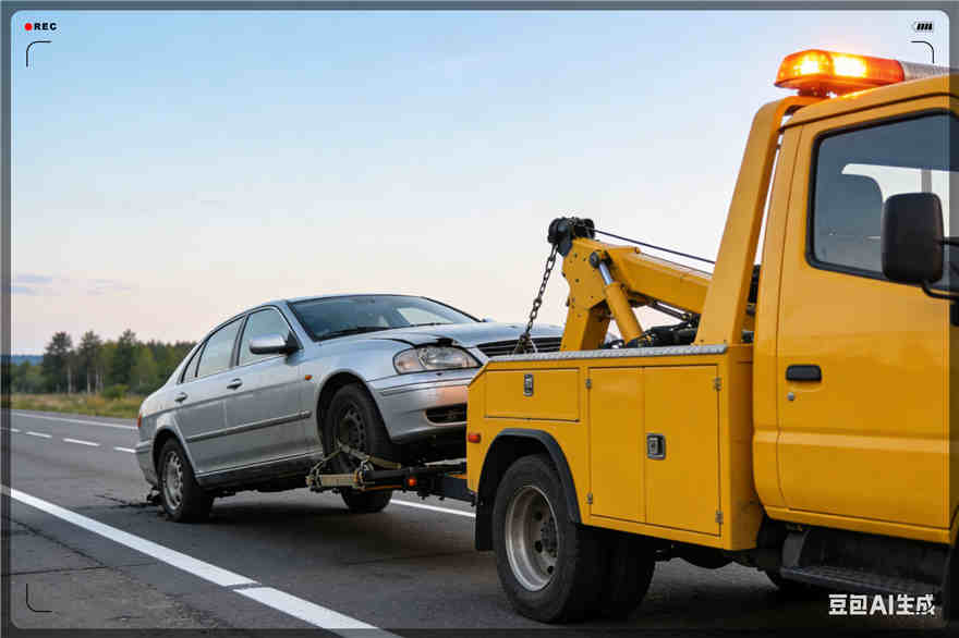 望花区拖车救援电话【案例】